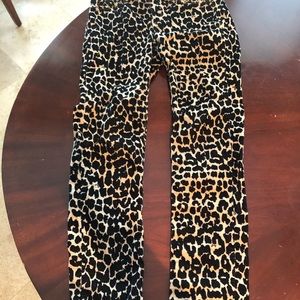Juicy Couture Leopard Corduroy Pants